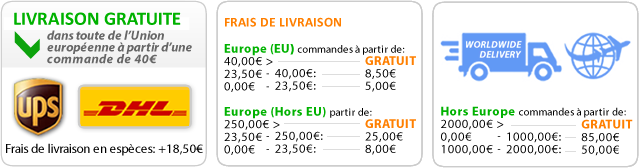 Frais de livraison